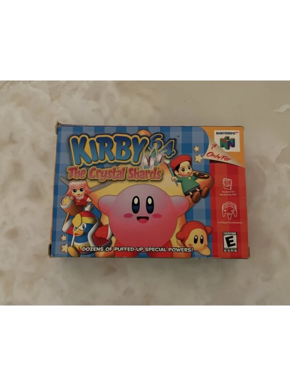 Kirby 64: The Crystal Shards (Nintendo 64, 2000) Box Manual Complete CIB N64